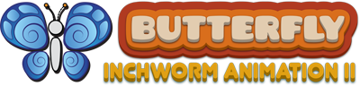 Butterfly Inchworm Animation II